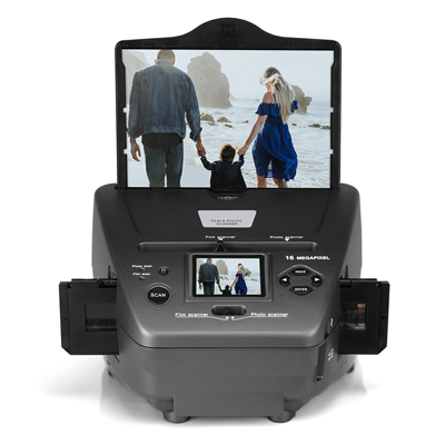 4-in-1 22MP Photo, Slide ,  Film & Name Card Scanner  